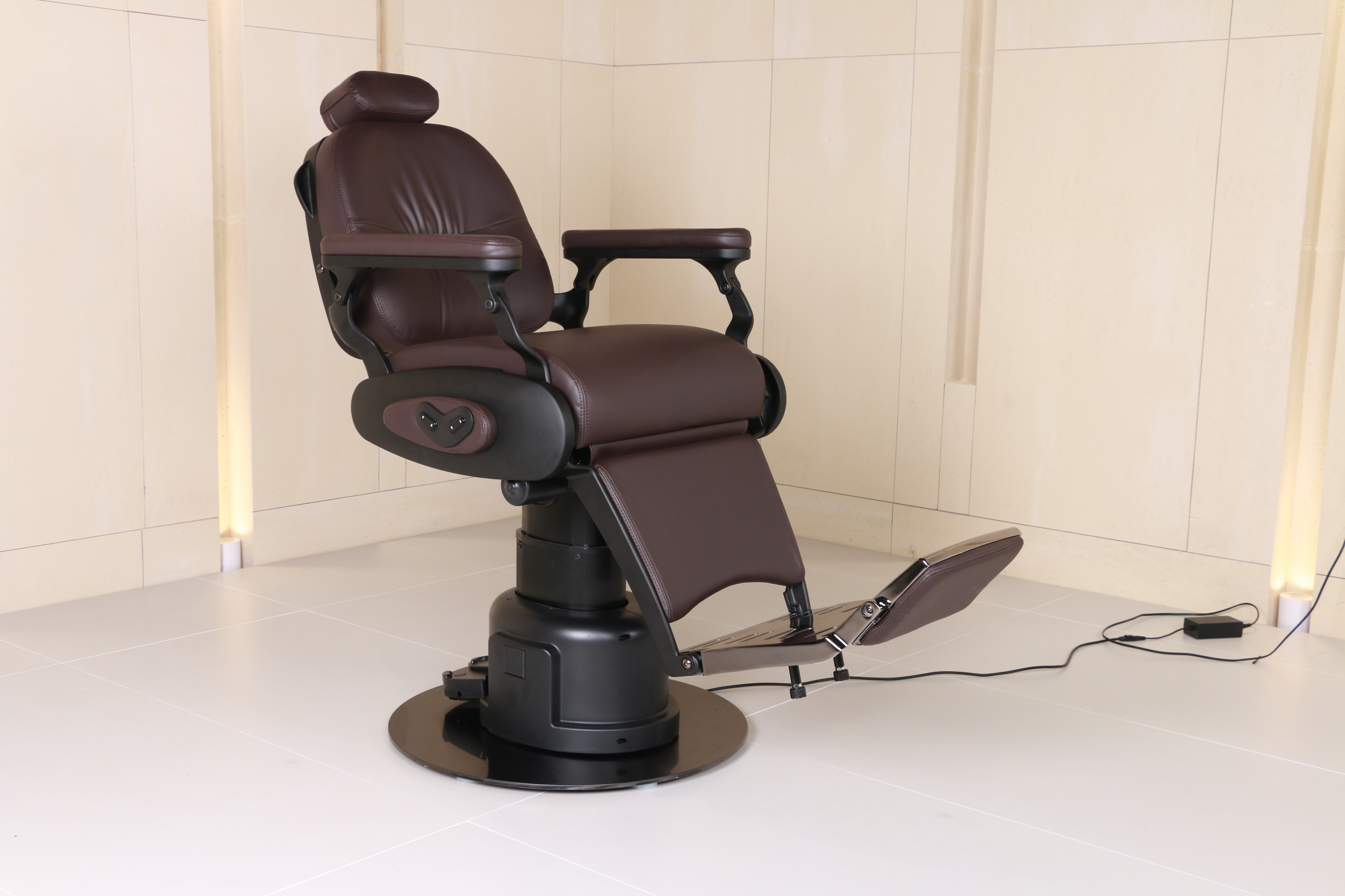 Electric reclining hydraulic pump barber chair modern hairdresser Lift chair styling chair