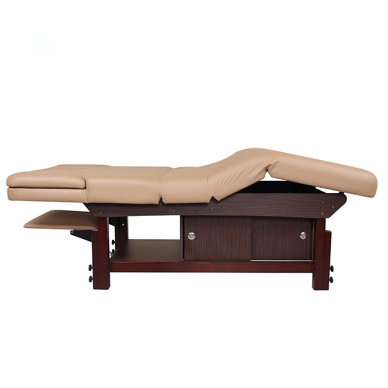 beauty salon spa bed facial bed with wood frame